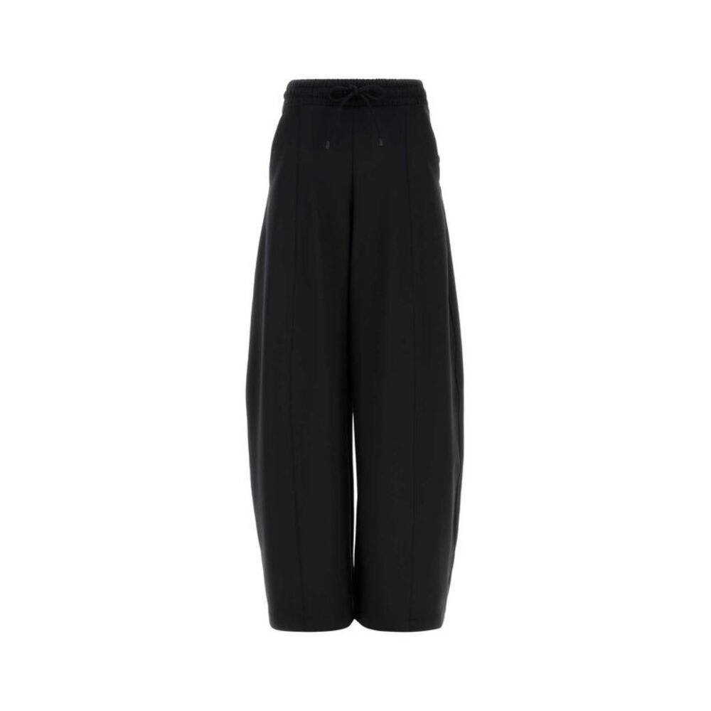 Max Mara Women Black Nylon Blend Olmo Joggers